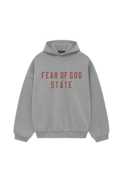 Fear of God Essentials FW24 Dark Heather State Kapuzenpullover
