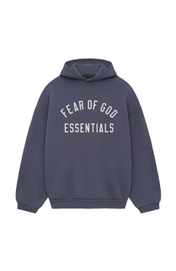 Fear of God Essentials FW24 Fleece Marine Kapuzenpullover