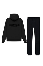 Fear of God Essentials Limo Schwarz Vollständiges Set