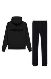 Fear of God Essentials Limo Schwarz Vollständiges Set