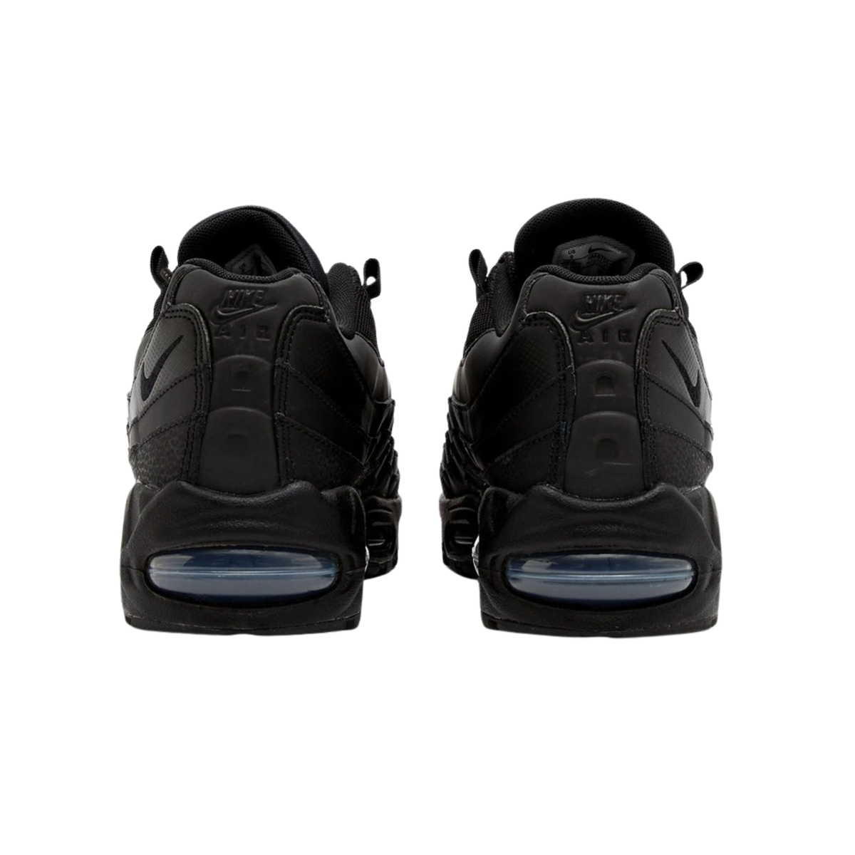 Nike Air Max 95 Essential sneaker in black back view