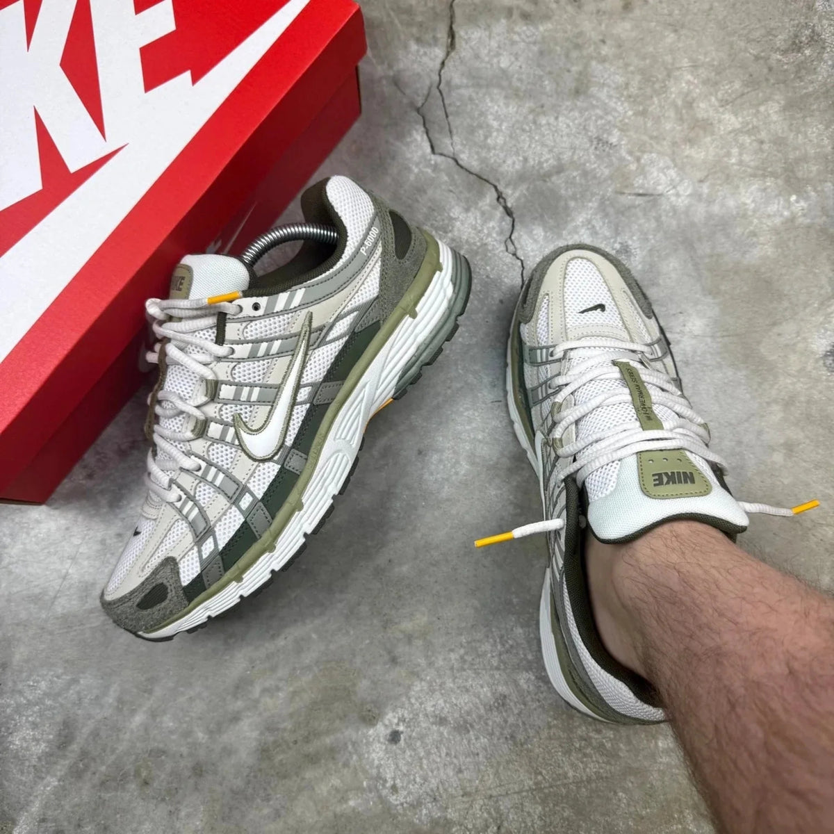 Nike P-6000 Light Army Cargo Khaki