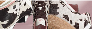 Adidas SL 72 OG Cow Print en Adidas Samba OG Cow Print – Limited Edition sneakers met unieke koeienprint. Shop exclusief bij KeepItSneaker!