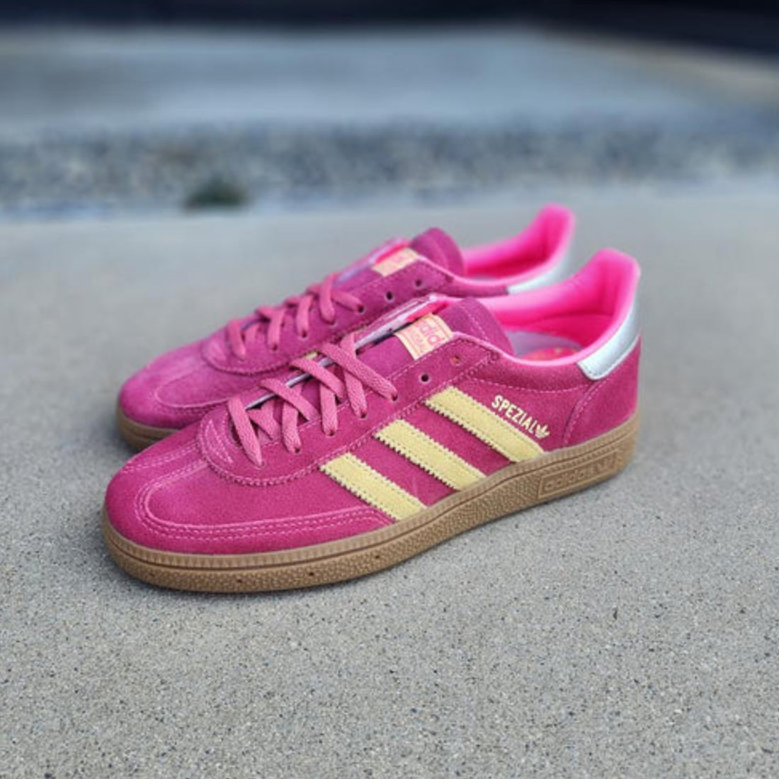 Adidas Handball Spezial Leuchtendes Pink Fast Gelb