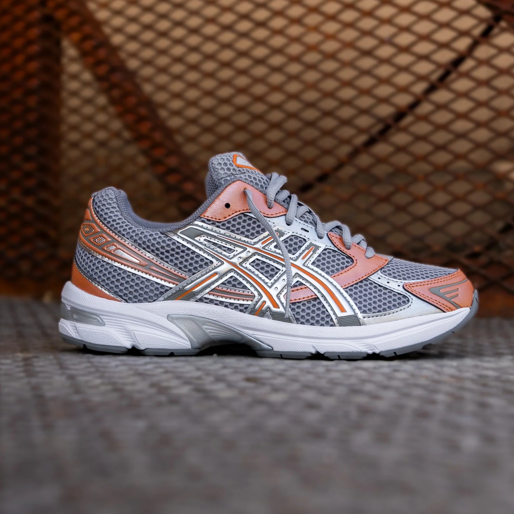 ASICS Gel-1130 Cement Grey Rust Orange - 1203A609-020