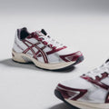 ASICS Gel-1130 White Maroon Banner - 1203A685-100