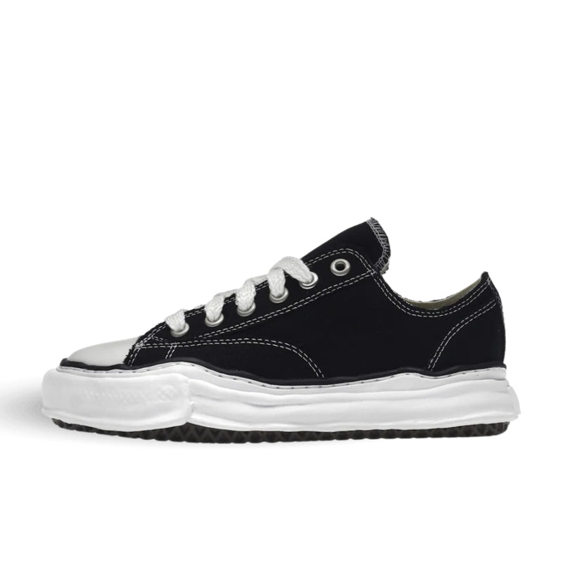 Maison Mihara Yasuhiro Peterson OG Sole Canvas Low Schwarz