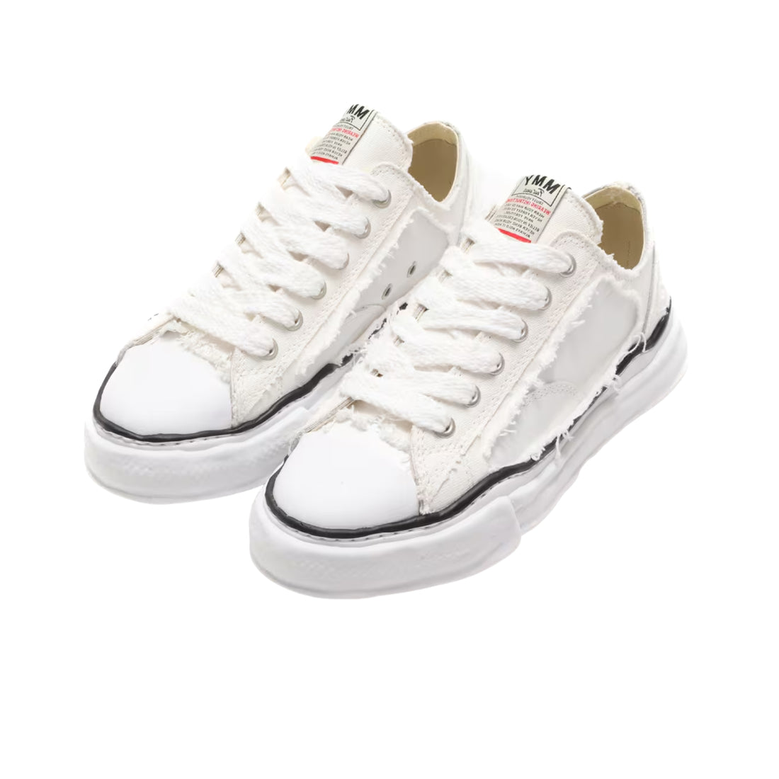 Maison Mihara Yasuhiro Peterson OG Sole Canvas Low Weiß
