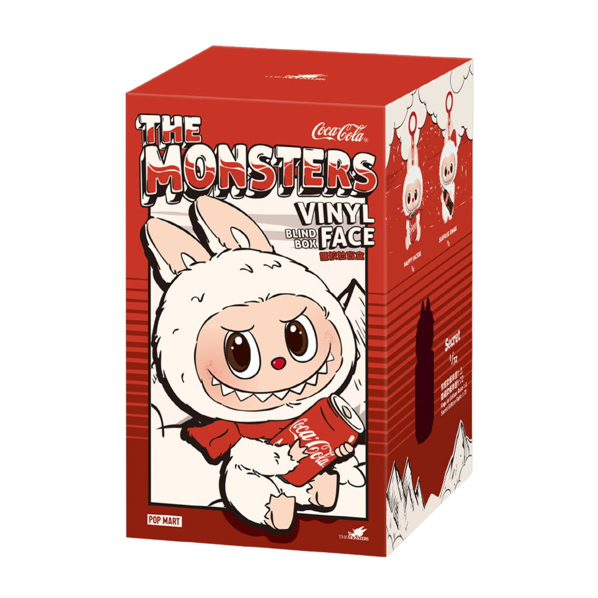 Pop Mart Labubu The Monsters - Coca Cola Serie Vinyl-Gesicht Versiegelte Box