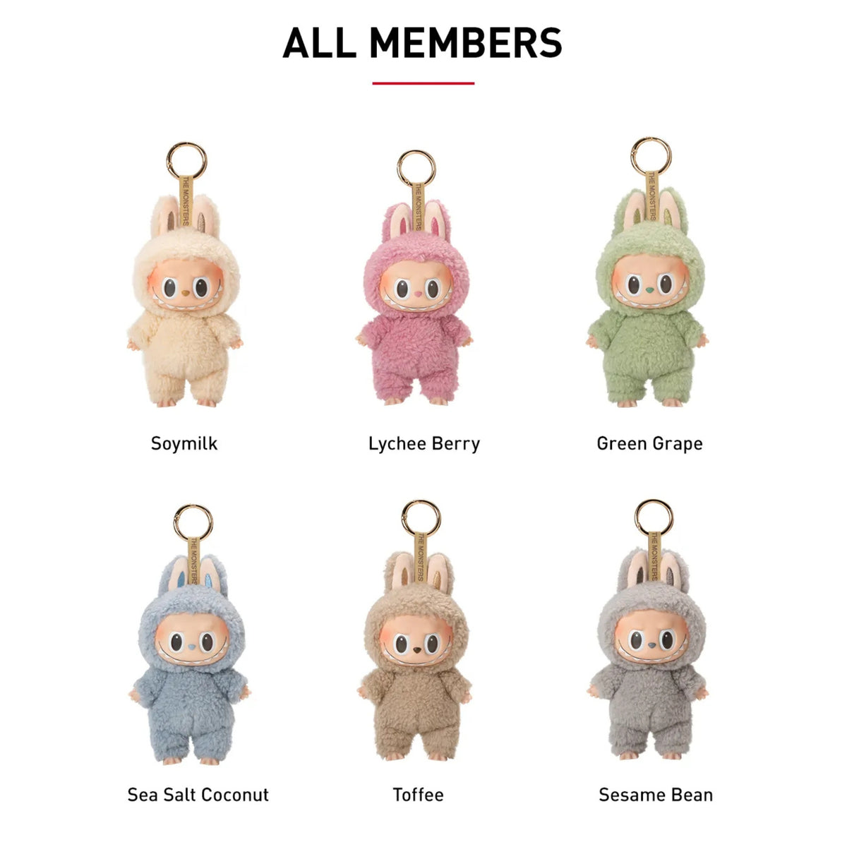 Pop Mart Labubu The Monsters - Leckere Macarons Vinyl-Gesicht Blindbox