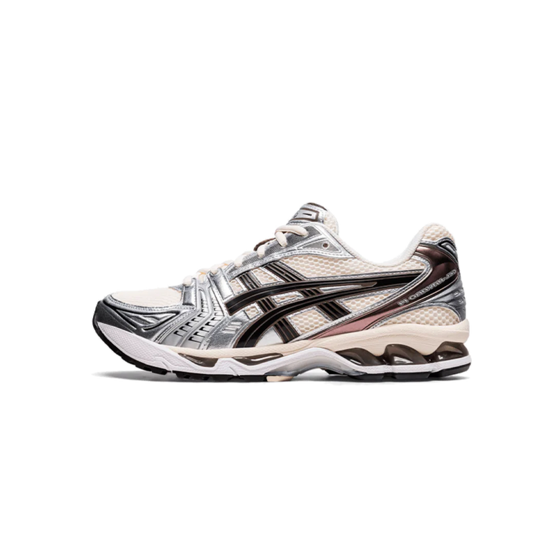 ASICS Gel-Kayano 14 Creme Schwarz Metallic Pflaume
