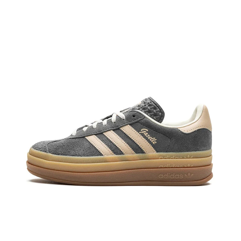 Adidas Gazelle Bold Grau Magic Beige Kaugummi (W)
