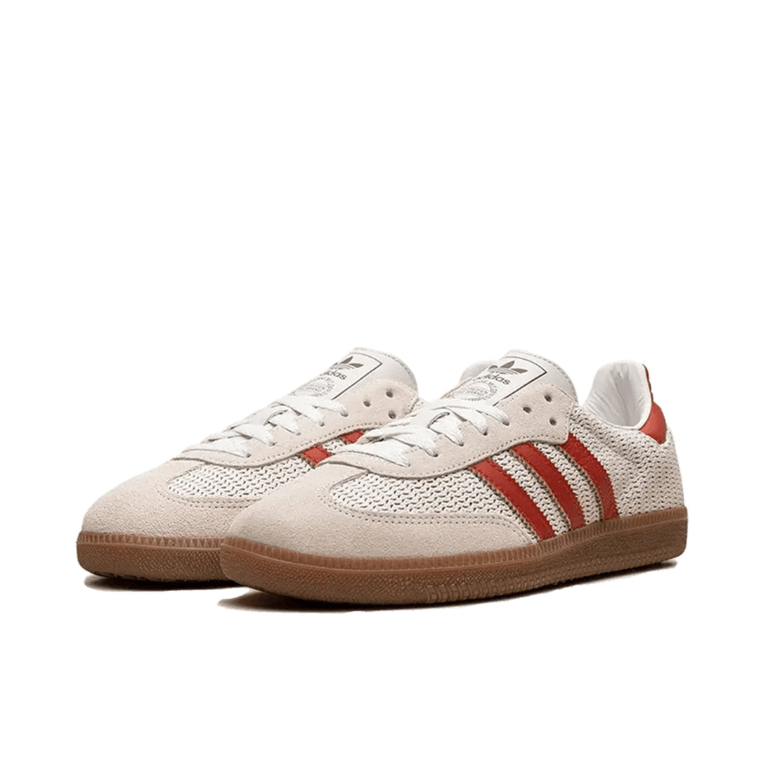 Adidas Samba OG Crystal Weiß Gebraucht Rot