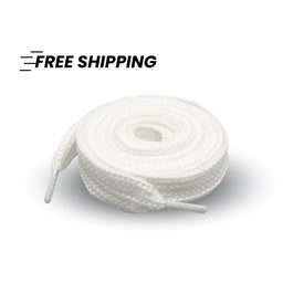 Adidas Campus witte extra brede veters