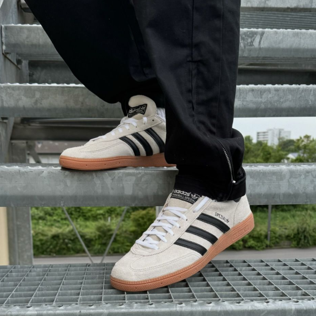 Adidas Handball Spezial Aluminum Core Schwarz (W)