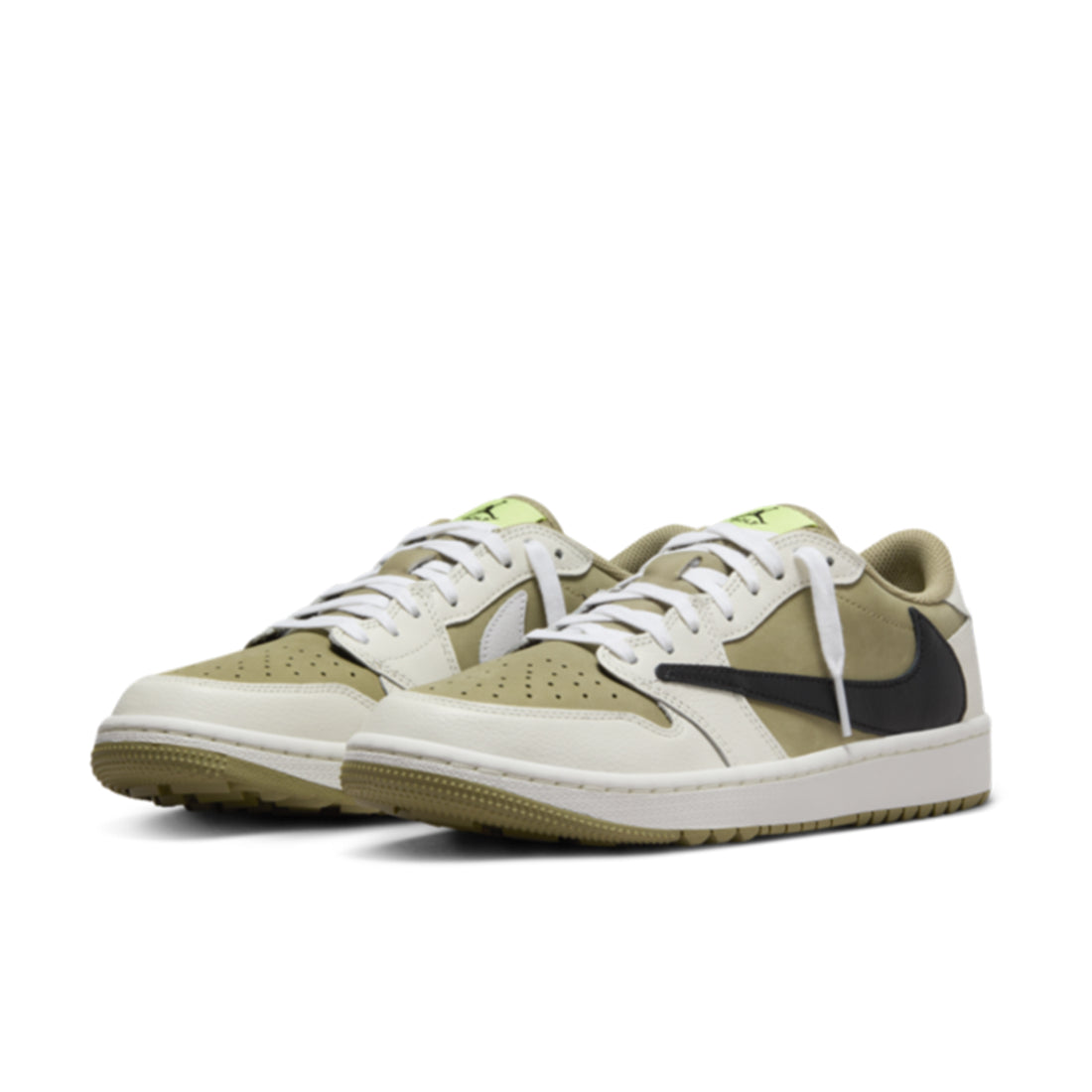 Air Jordan 1 Low Golf x Travis Scott Neutral Olive