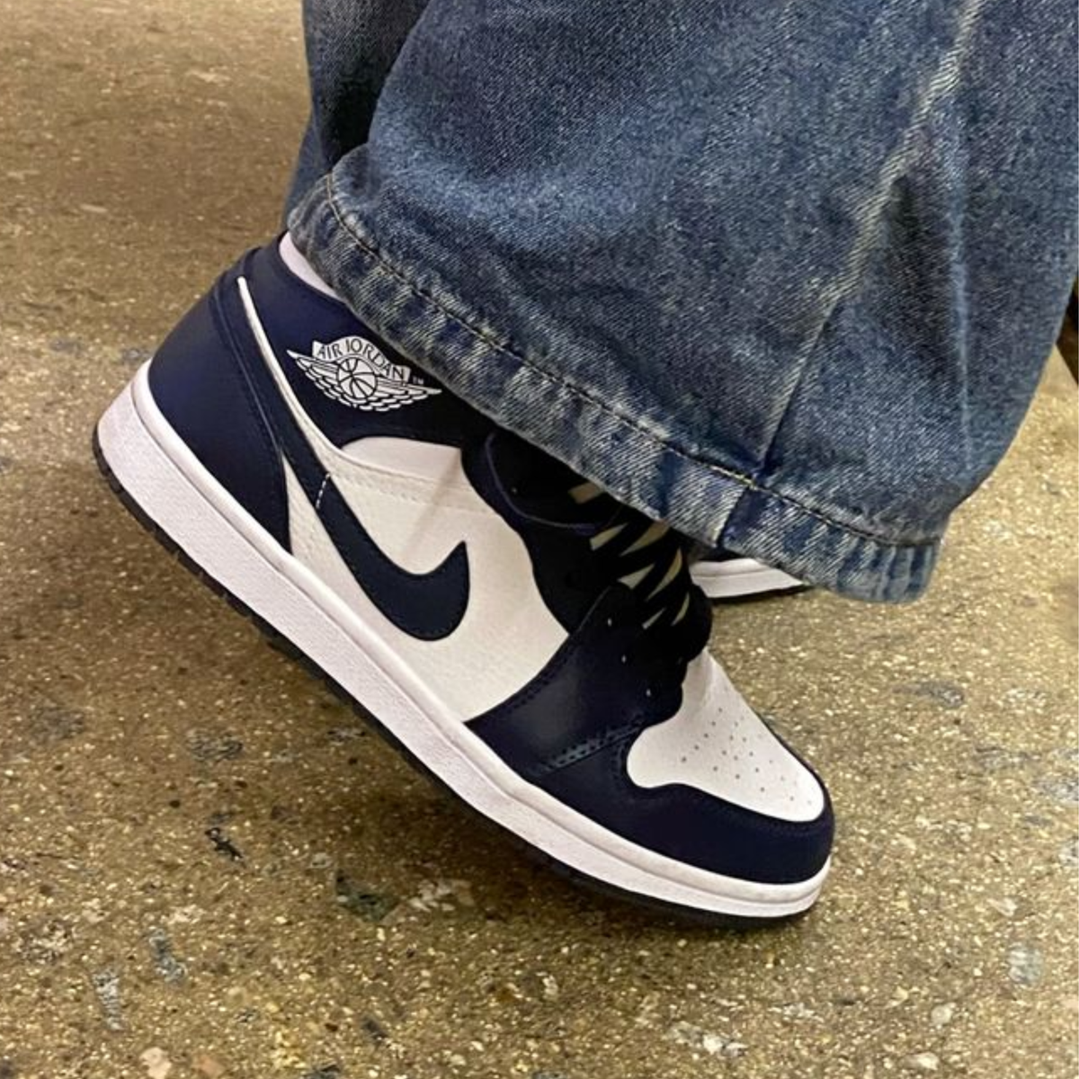 Air Jordan 1 Mid Dunkelteal (GS)