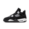 Air Jordan 4 Retro GS White Thunder - premium sneaker met witte, zwarte en gele accenten en Air-demping, verkrijgbaar bij KeepItSneaker.