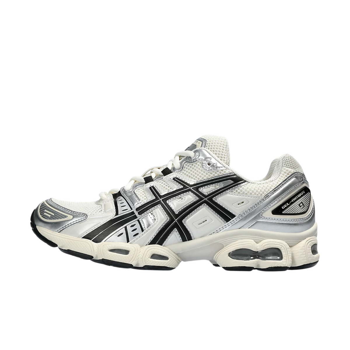 Asics Gel-Nimbus 9 Creme Schwarz