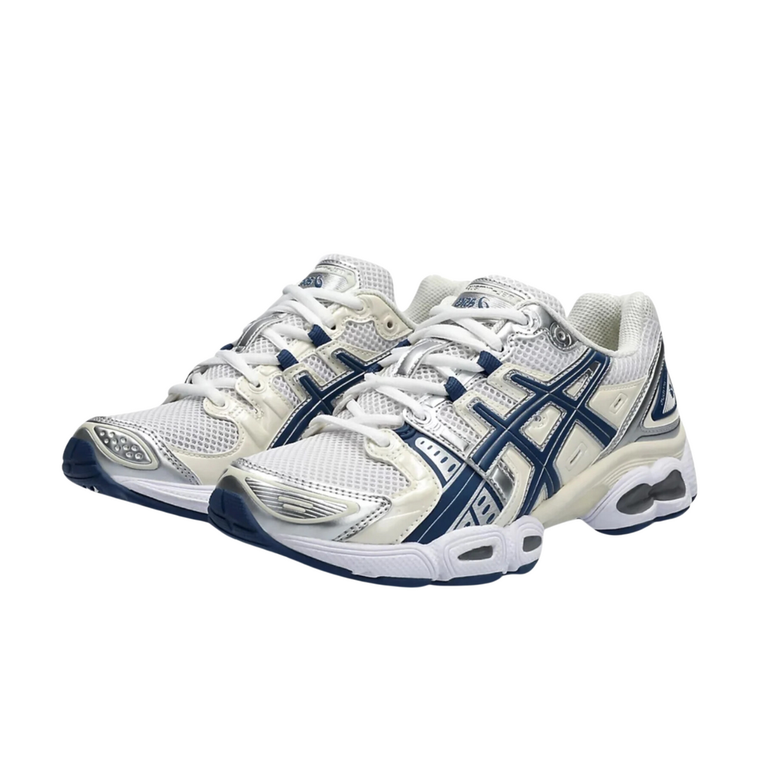 Asics Gel-Nimbus 9 Weiß Hell Indigo