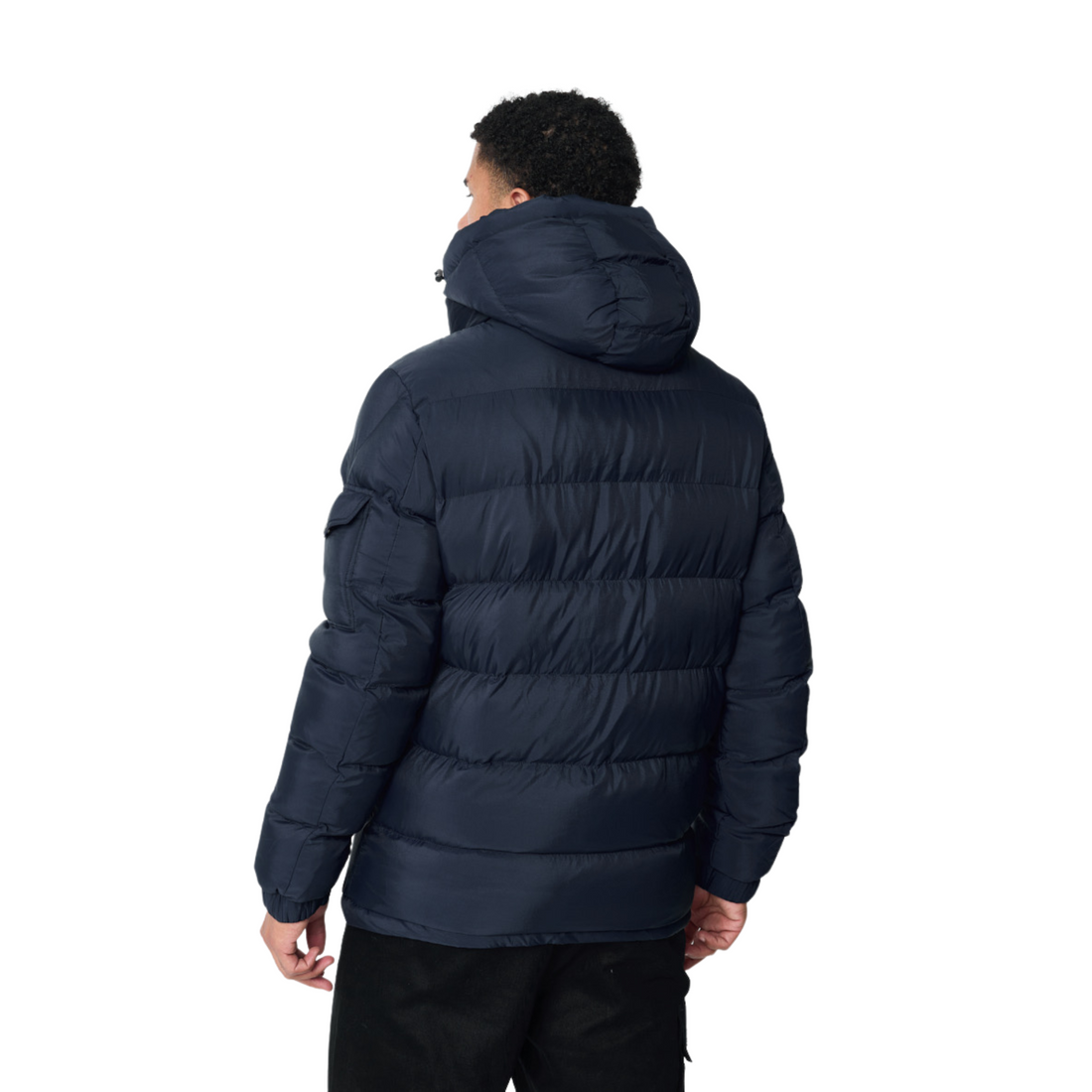 Klassische Winterjacke - Marineblau