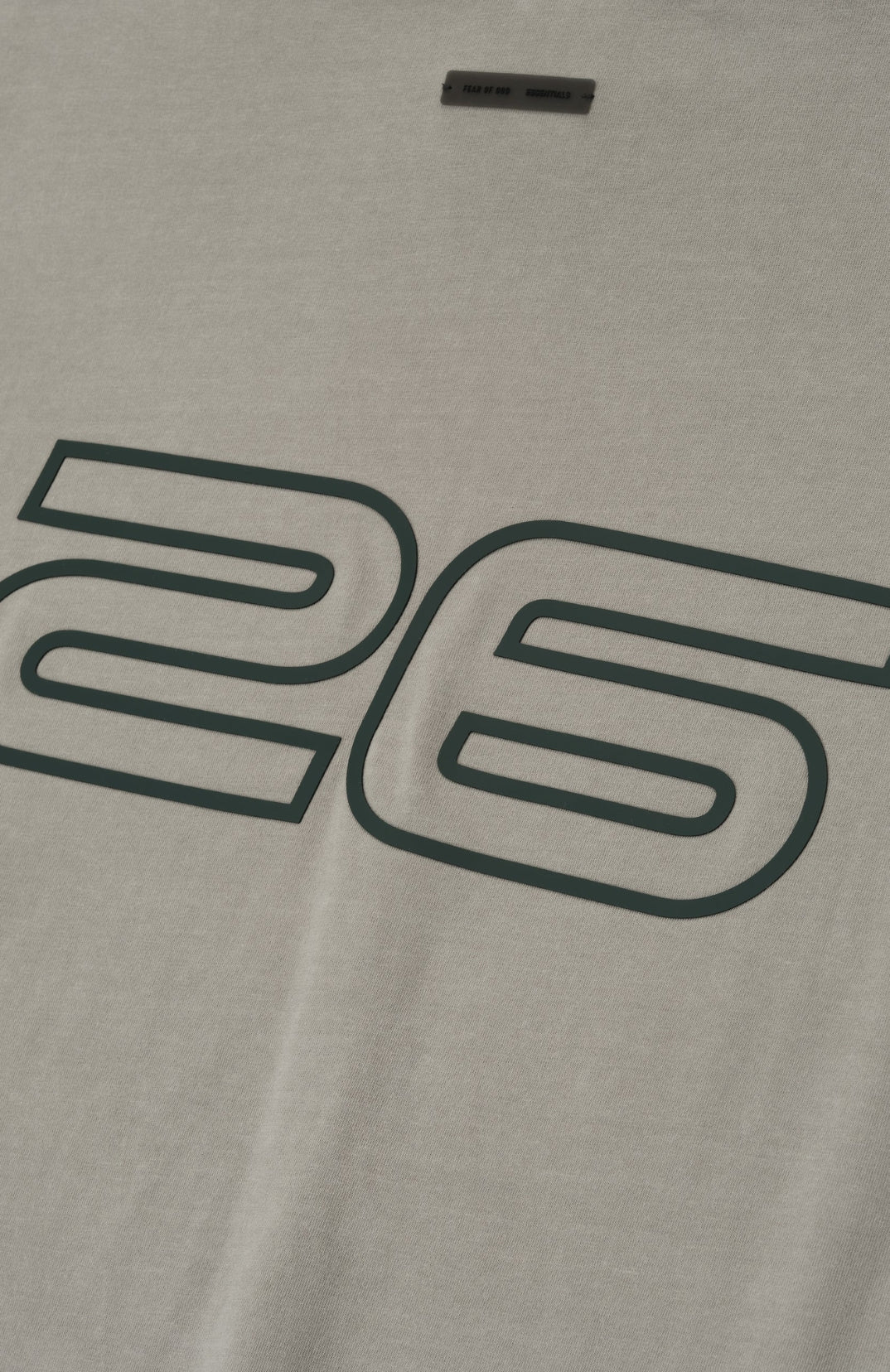 Iron Grey T-shirt — Back branding detail