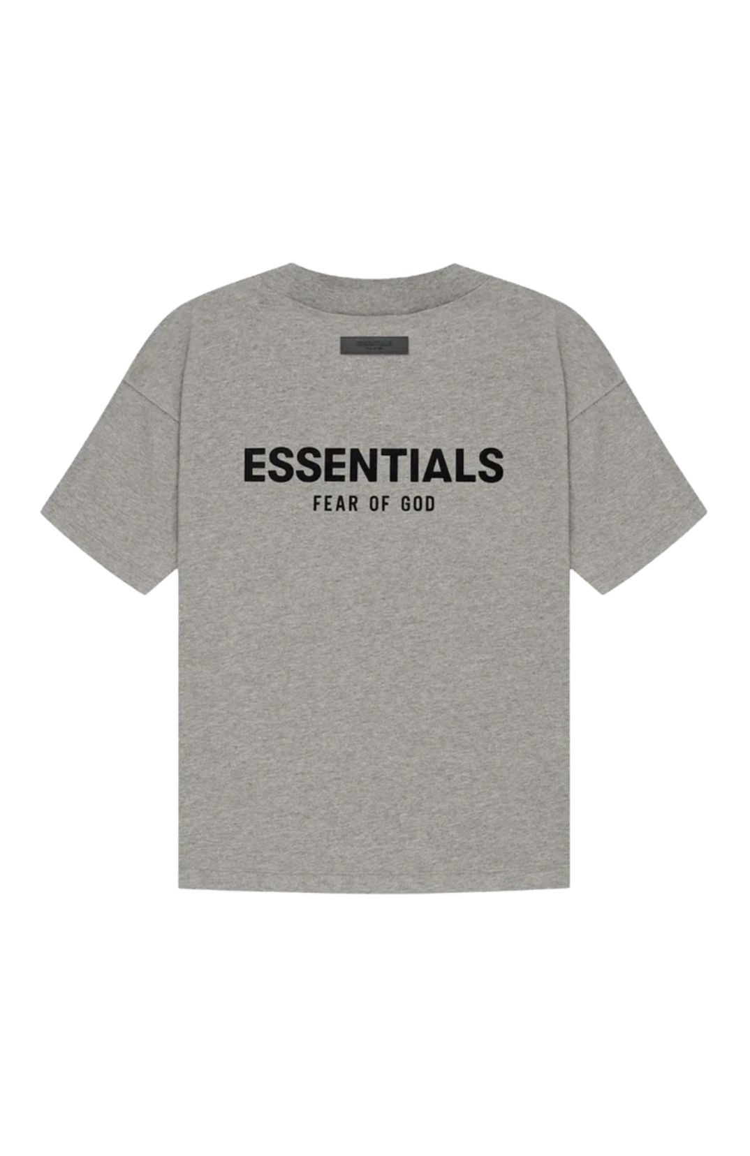 Fear of God Essentials Dunkler Hafer T-Shirt