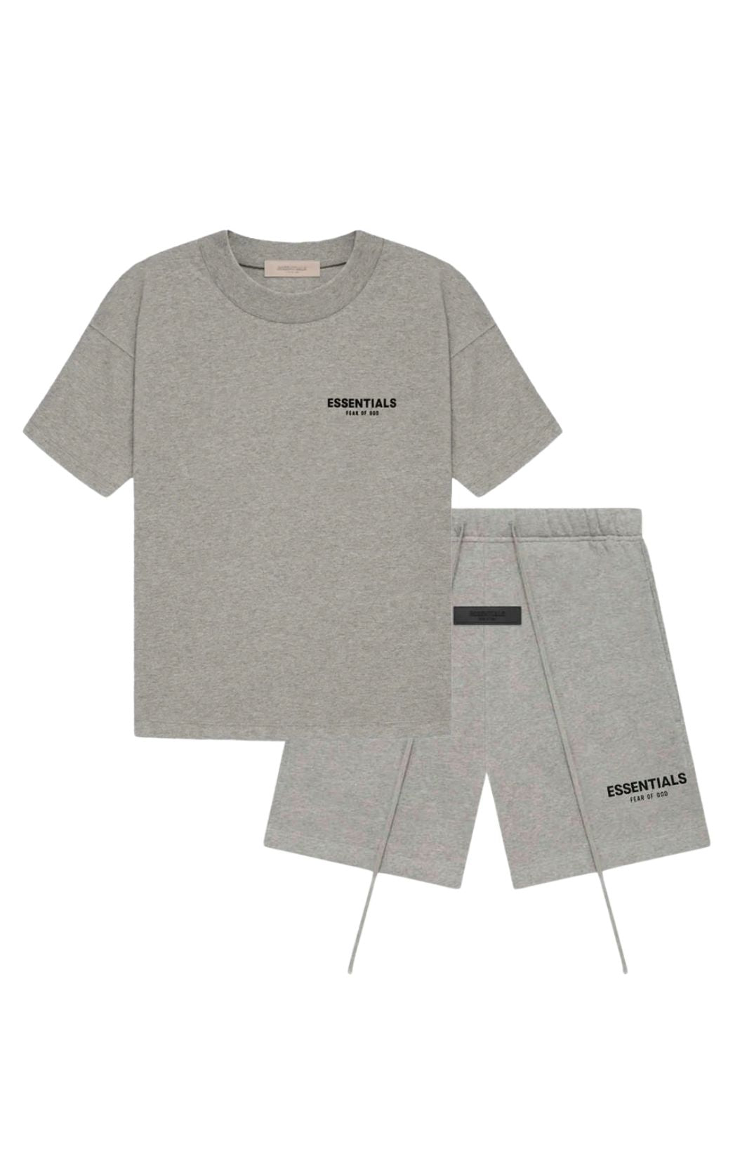 Fear of God Essentials Dark Oatmeal Summer Set Kids - full set