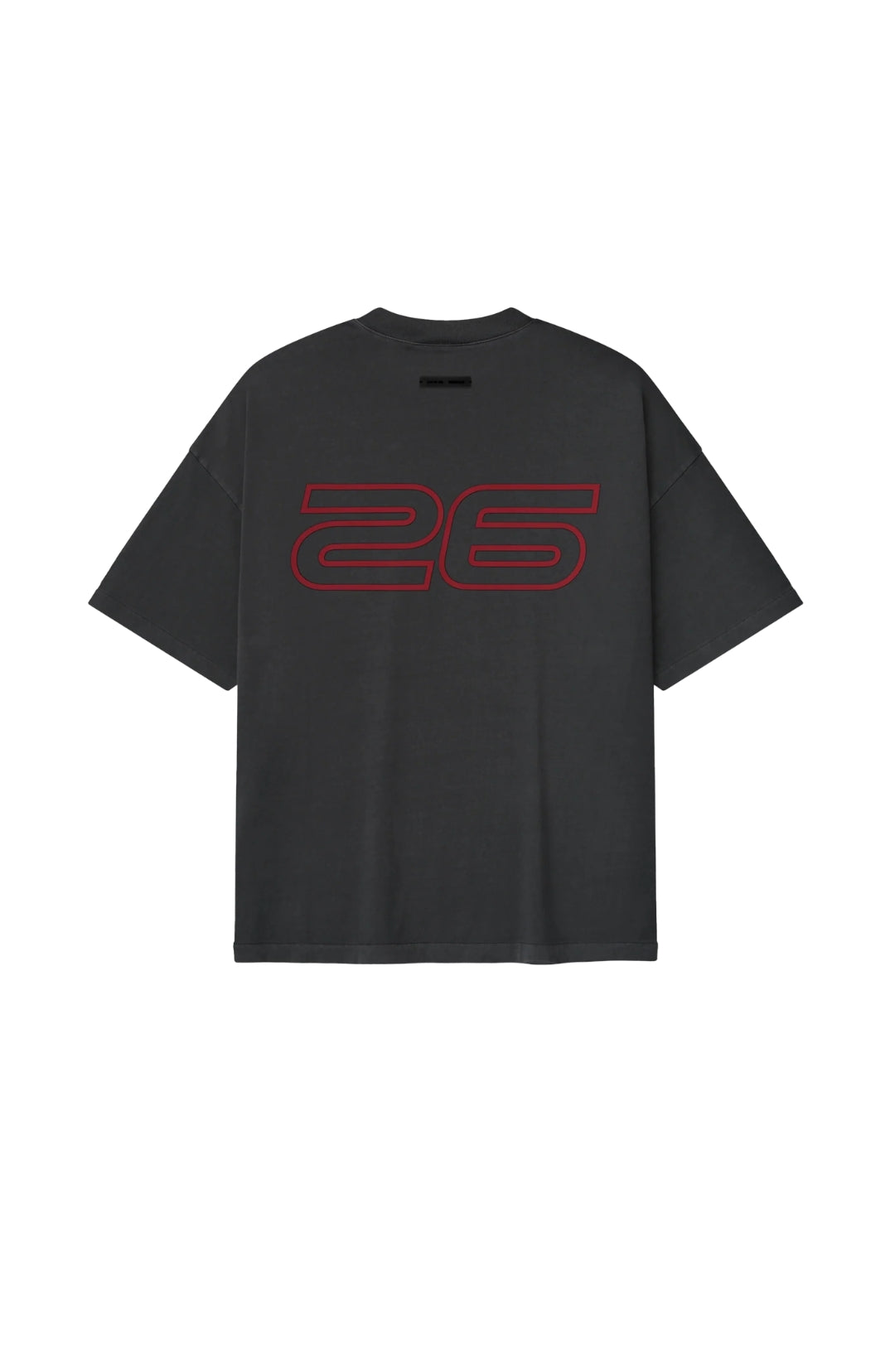 Iron Grey + Red T-shirt — Front
