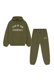 Fear of God Essentials Fleece Military Komplettset