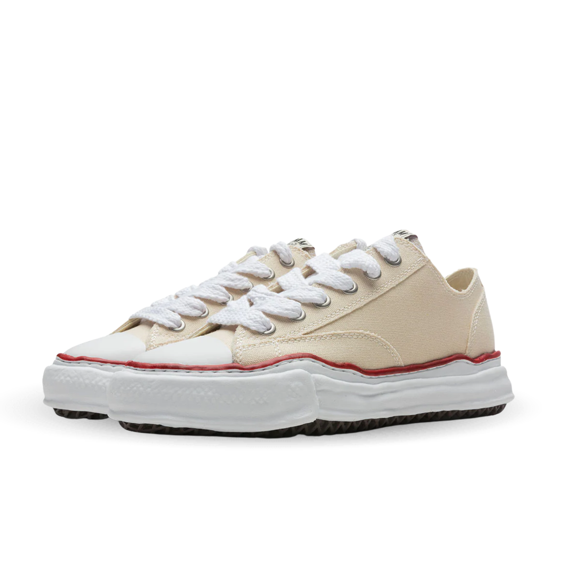 Maison Mihara Yasuhiro Peterson OG Sole Canvas Low Natural - A04FW729