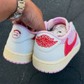 Air Jordan 1 Retro Low OG SP Travis Scott Sail Tropical Pink - IQ7604-101