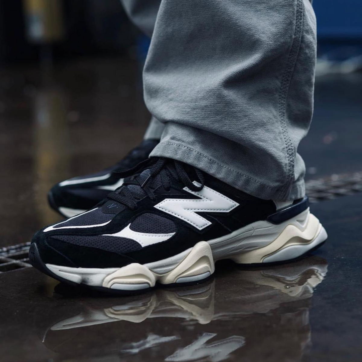 New Balance 9060 Schwarz Weiß