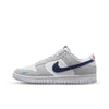 Nike Dunk Low Mini Swoosh Grau