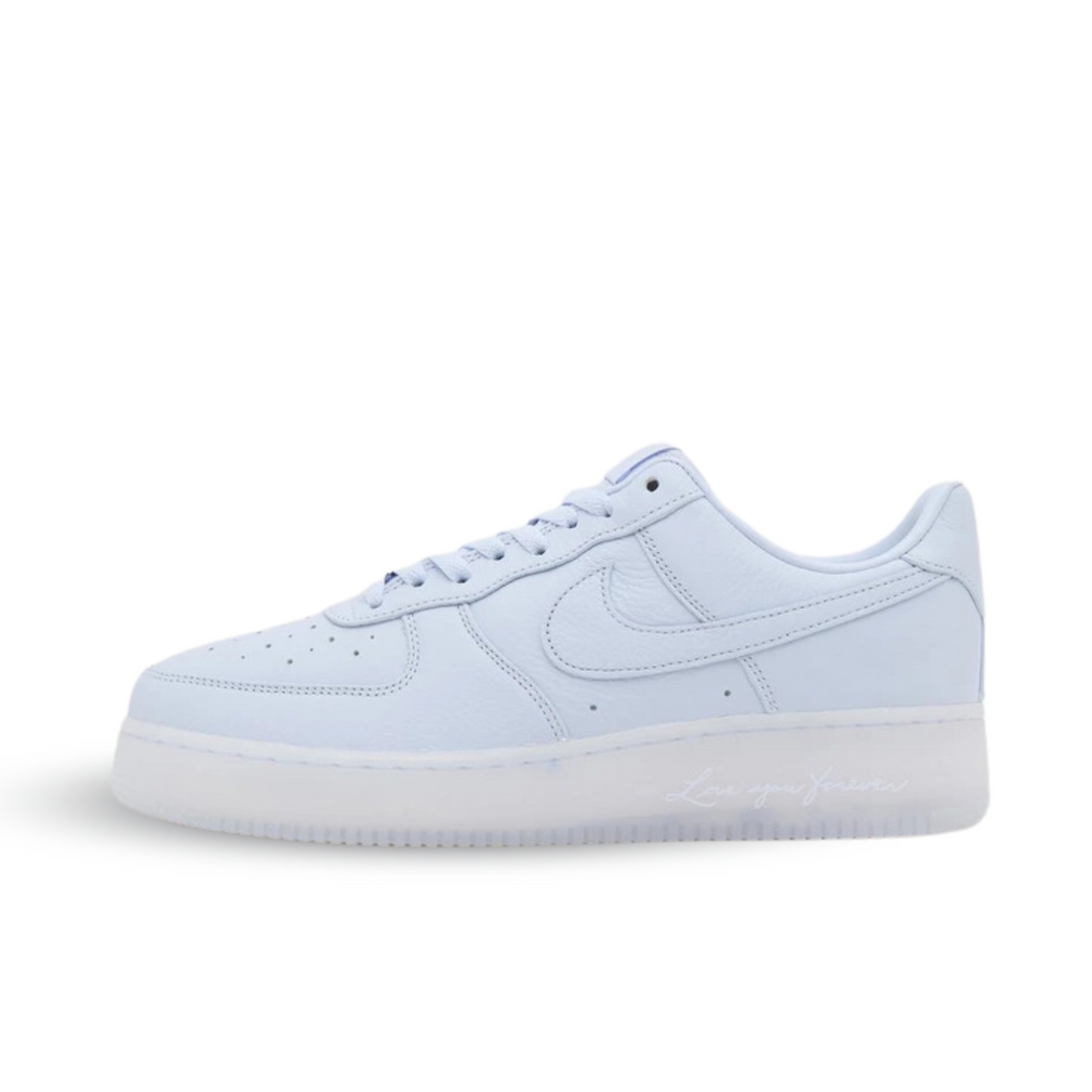 Nike Air Force 1 Low Drake NOCTA Certified Lover Boy Palest Purple - exclusieve sneaker met romantische details en premium leer, verkrijgbaar bij KeepItSneaker.