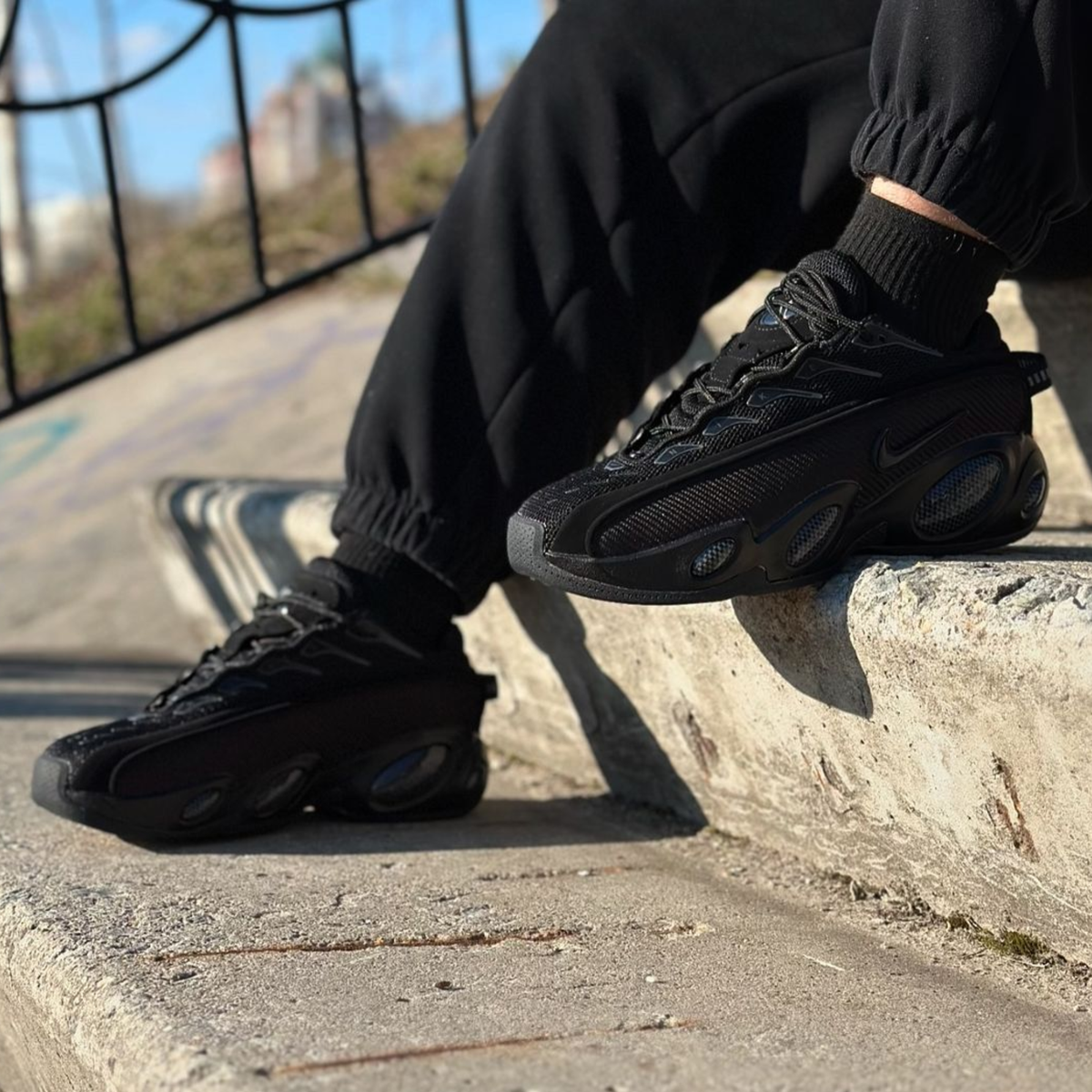 Nike NOCTA Glide Drake Schwarz Iron Grau