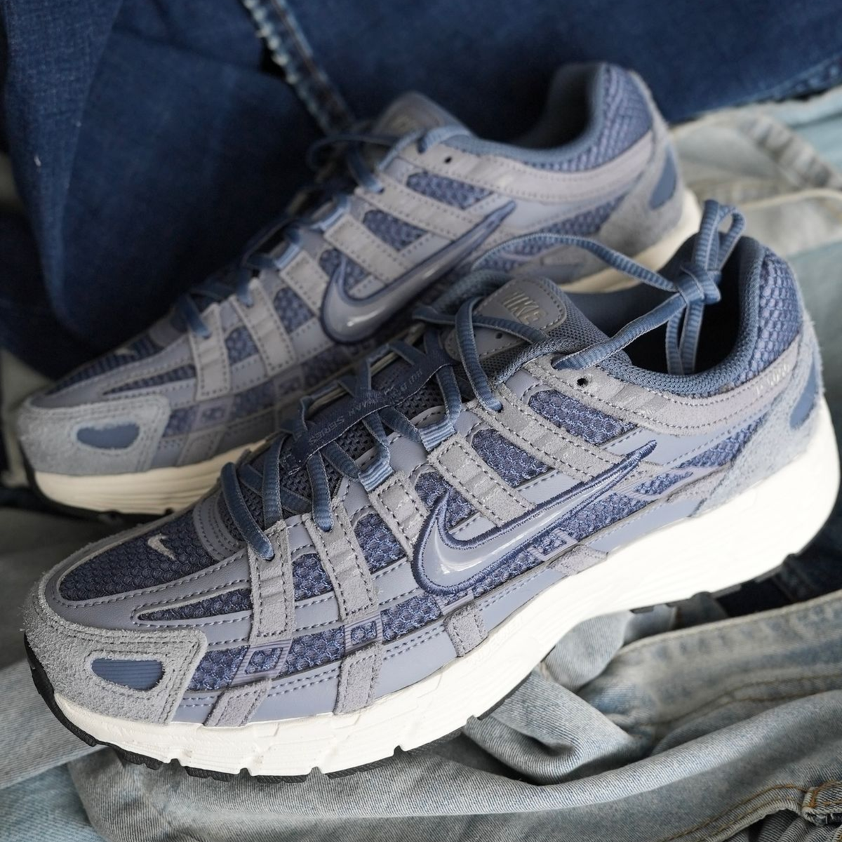 Nike P-6000 SE Diffuses Blau Aschgrau