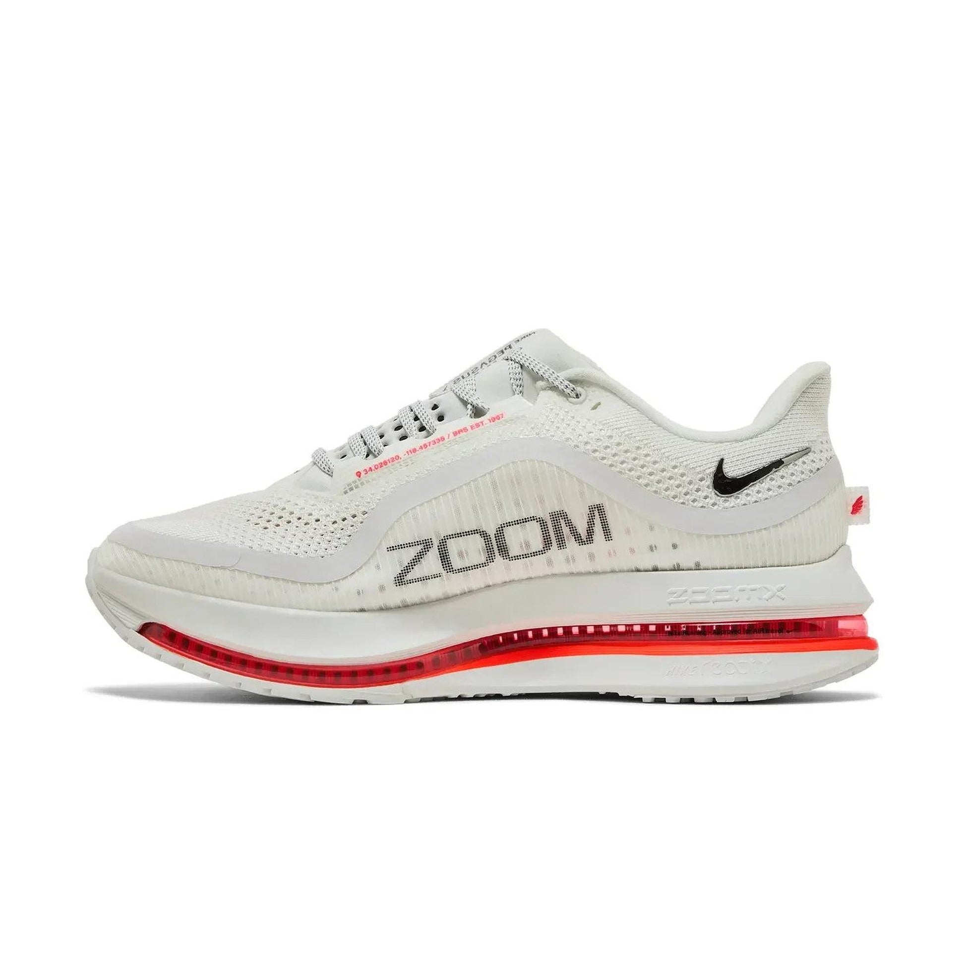 Nike Air Zoom Pegasus Premium Summit White Bright Crimson (HQ2592-101) - 3 (zijkant)