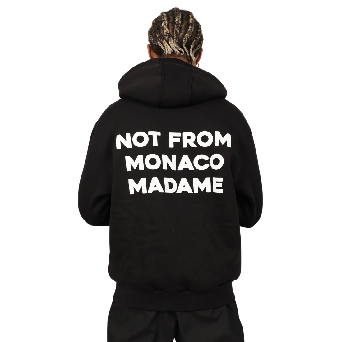 Not From Monaco Kapuzenpullover - Schwarz