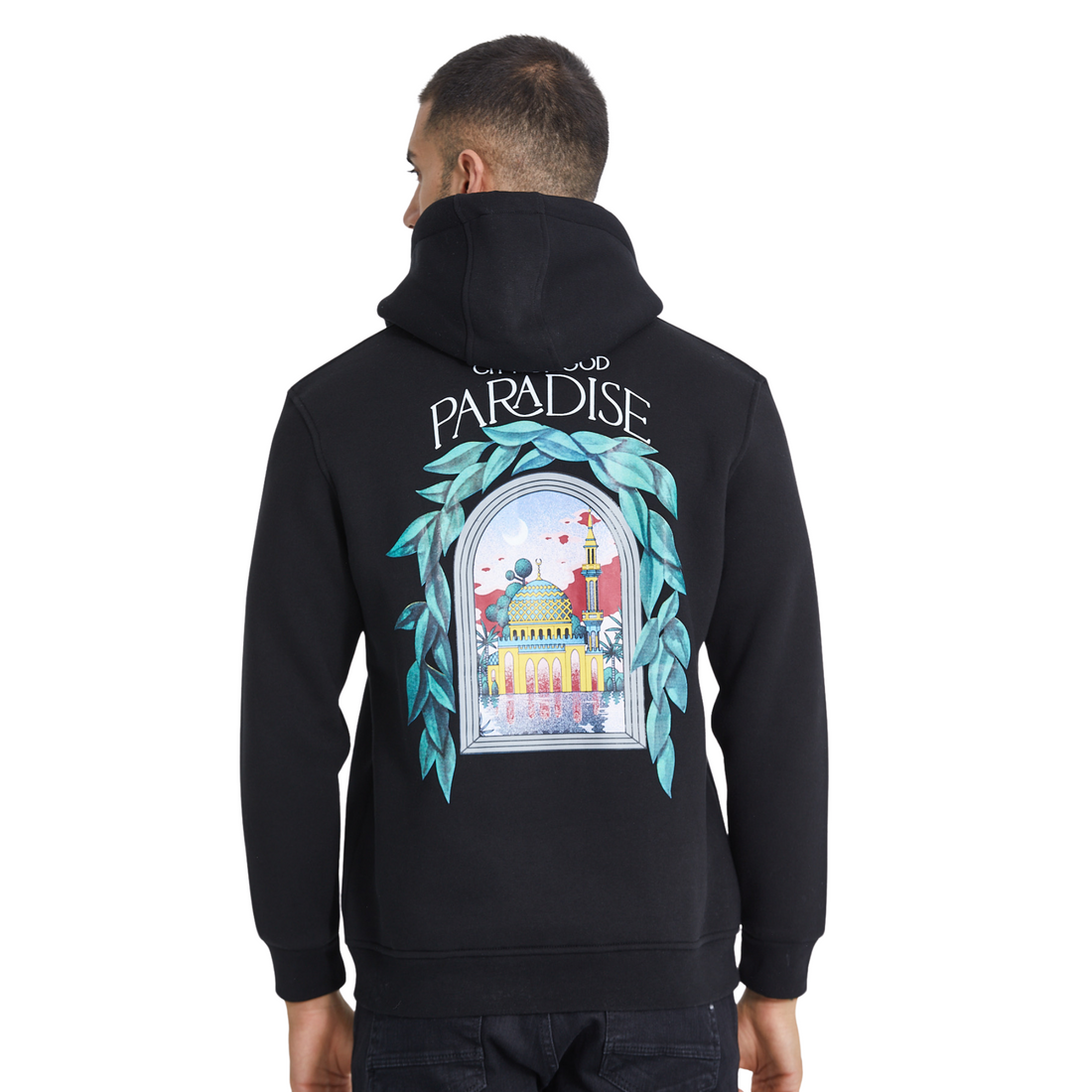 Paradise Kapuzenpullover - Schwarz