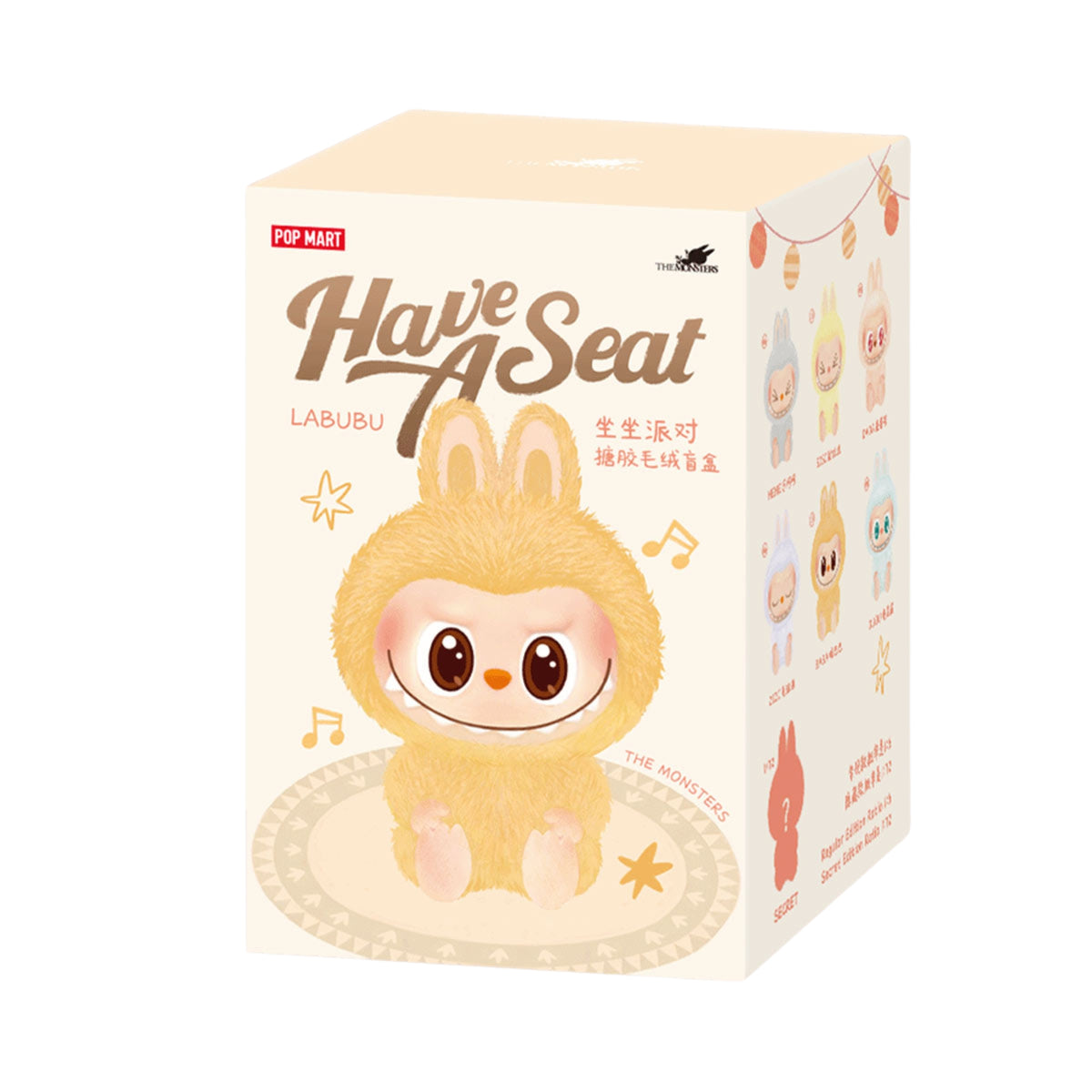 Pop Mart Labubu The Monsters - Setz dich Vinyl-Plüsch Blindbox
