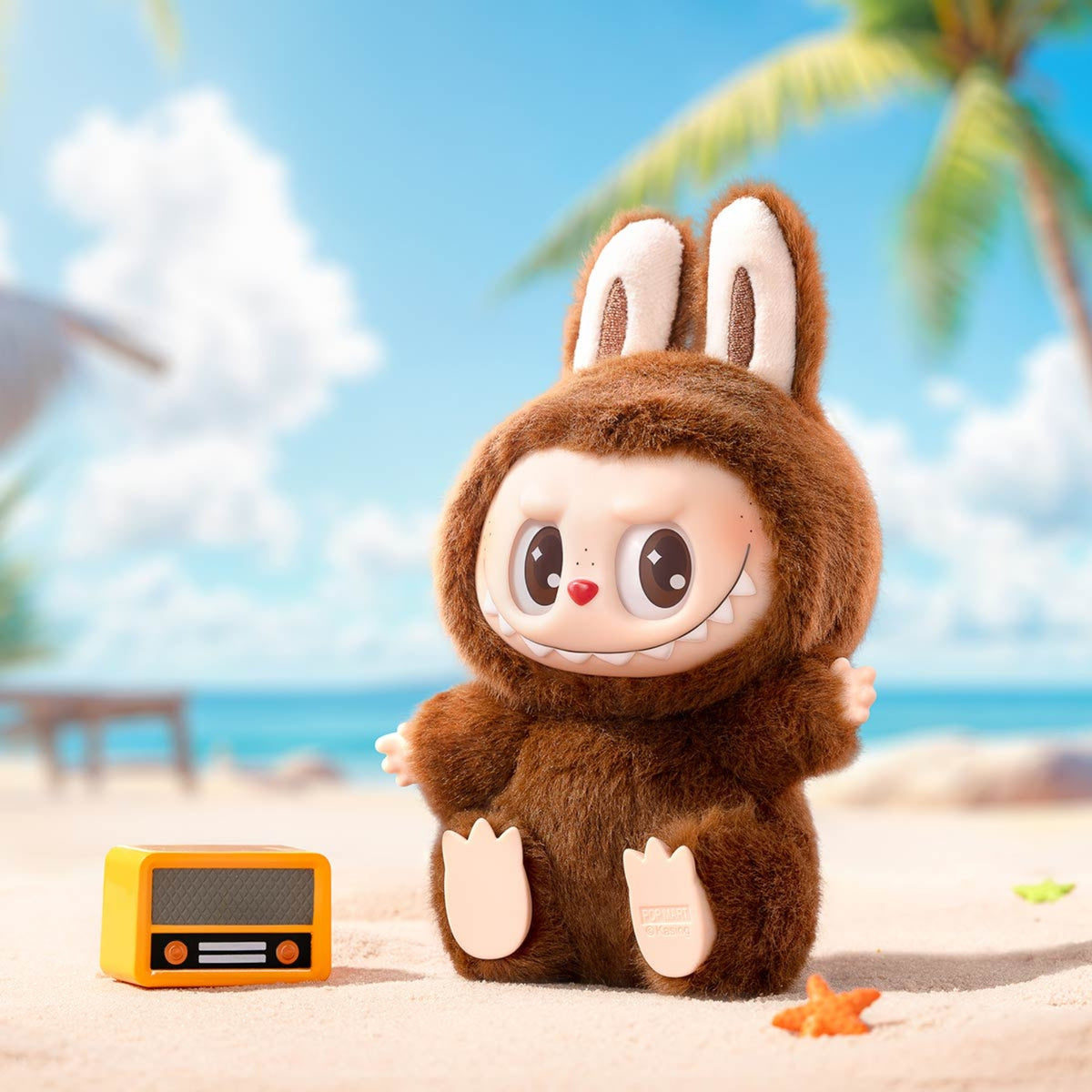 Pop Mart Labubu The Monsters - Setz dich Vinyl-Plüsch Blindbox