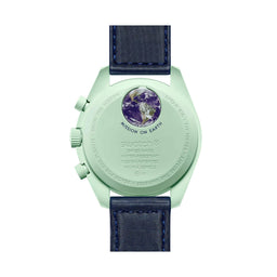 Swatch x Omega Bioceramic Moonswatch Mission auf der Erde
