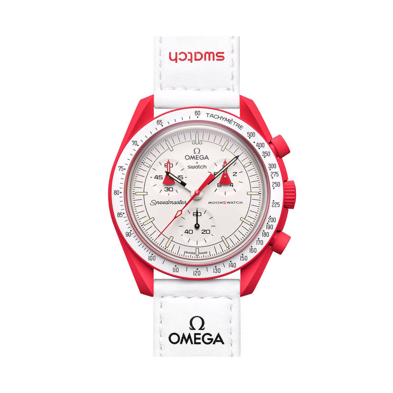 Swatch x Omega Bioceramic Moonswatch Mission zum Mars