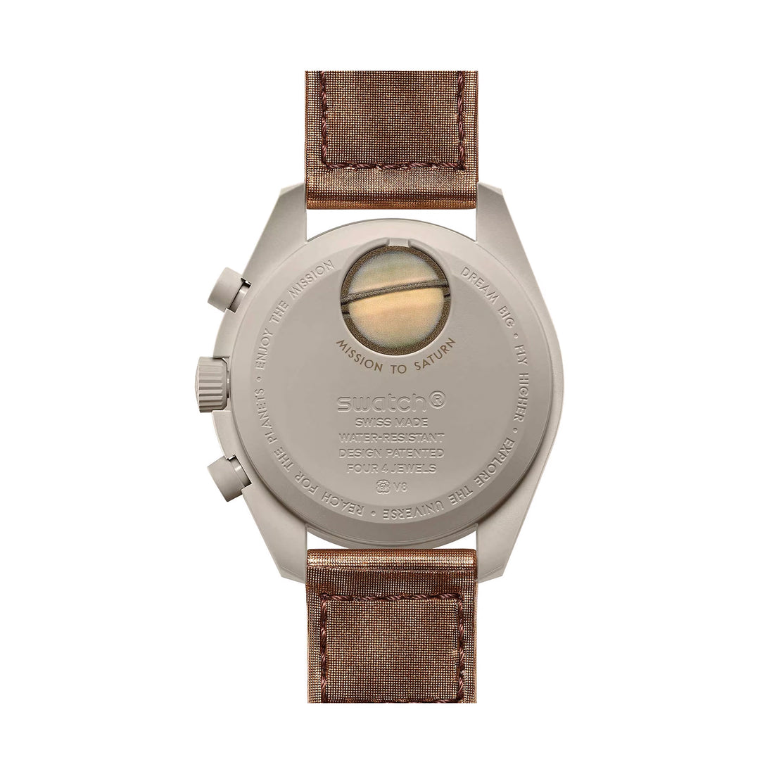Swatch x Omega Bioceramic Moonswatch Mission zum Saturn