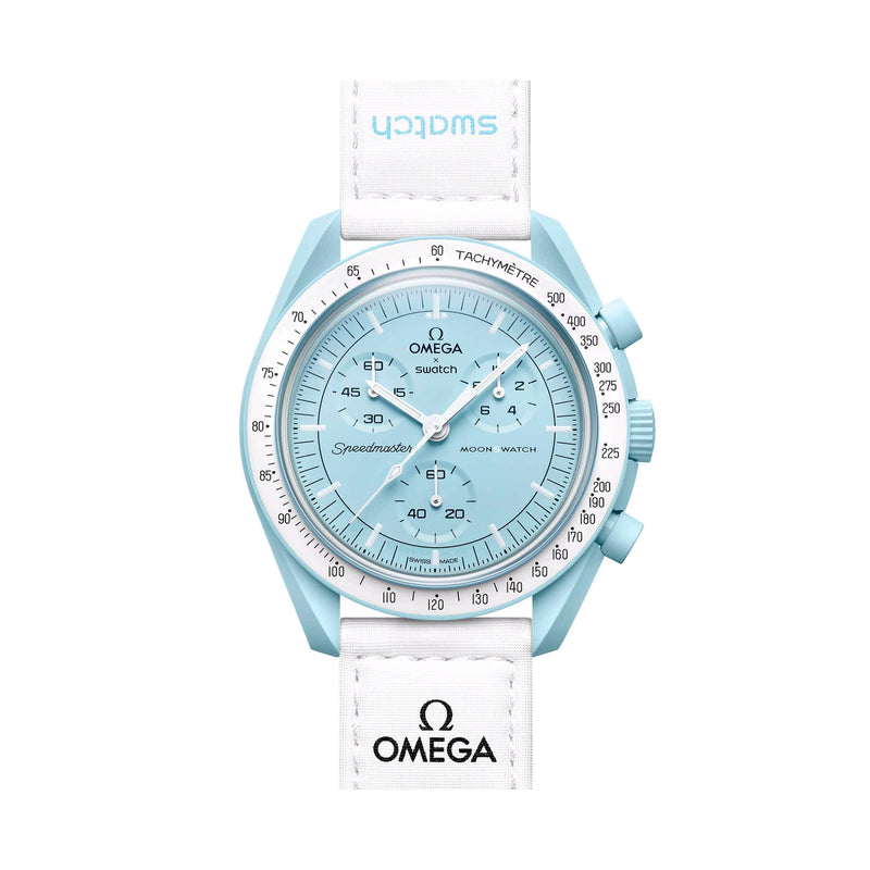 Swatch x Omega Bioceramic Moonswatch Mission zum Uranus