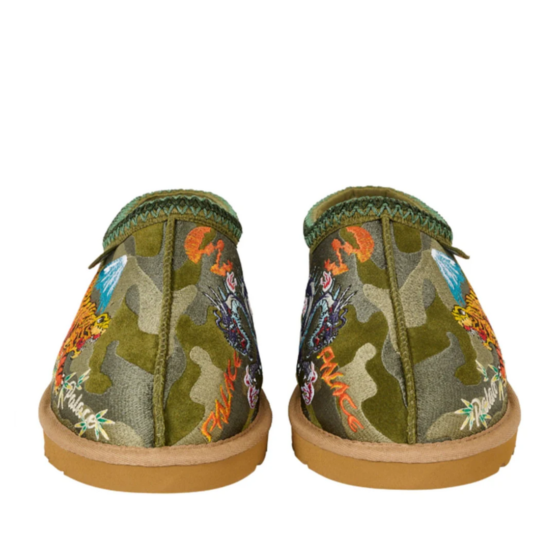 UGG Tasman Hausschuhe Palace Burnt Olive Camo