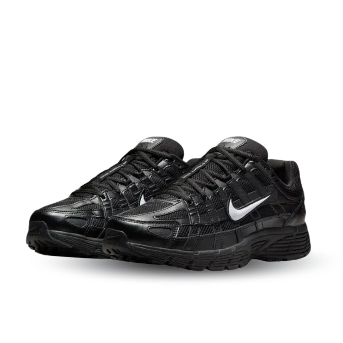 Nike P-6000 Schwarz Schwarz Weiß