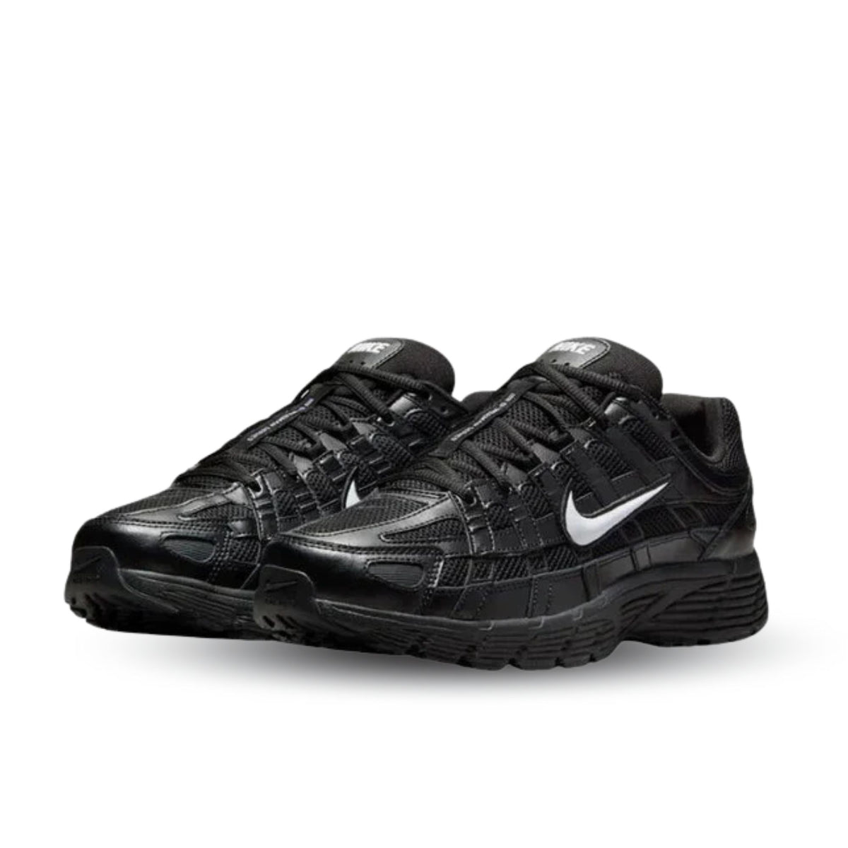 Nike P-6000 Schwarz Schwarz Weiß