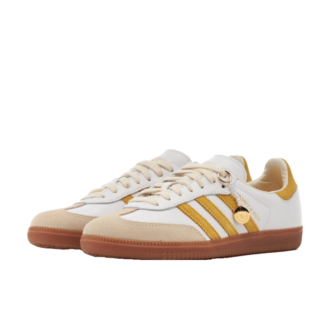 adidas Samba x Sporty & Rich Weiß Bold Gold